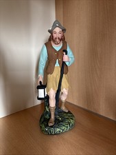 Pastore Con Lucerna In Gesso