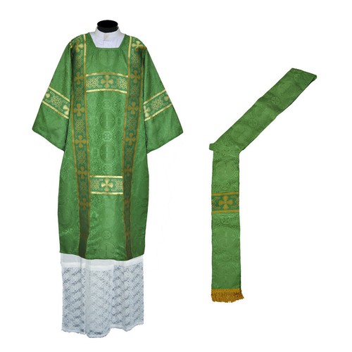 Verde deacon dalmatic - verde,