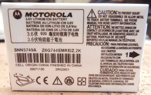 Batteria oem motorola snn5749a - batteria,