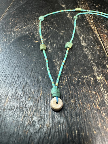 Collana perle vetro - collana,