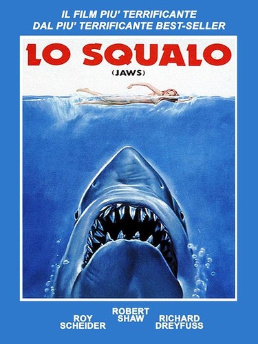 Poster locandina squalo - squalo,