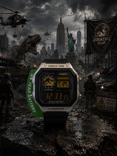 Casio ae1200 jurassic edition - ae1200,