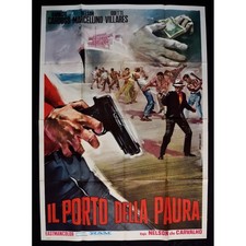 manifesto IL PORTO DELLA PAURA damasio cardoso odette villares A18