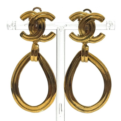 Orecchini chanel 96p coco mark - coco,