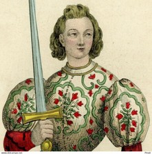 Varlet or Damoiseau Charles VI