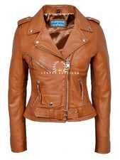 BRANDO Ladies Tan Leather