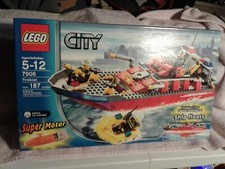 Lego city fireboat - city,,