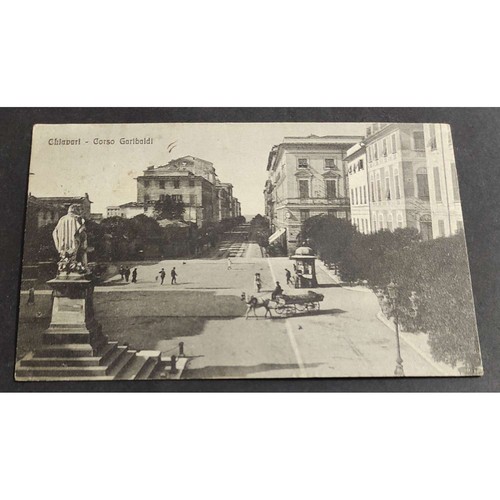 Cartolina chiavari corso - cartolina,