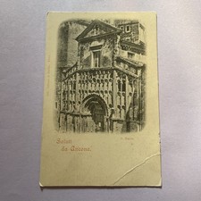 Saluti ancona cartolina - da,