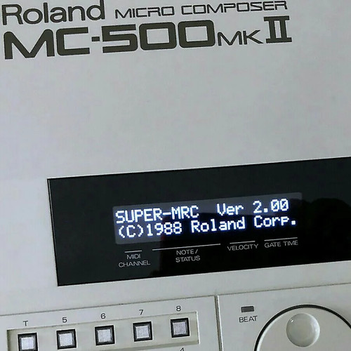 Roland 500 mkii oled - mc-500, mc-500