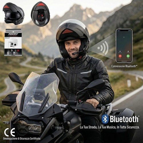 Casco modulare apribile moto - casco,
