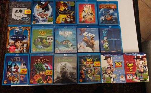 Lotto disney blu ray - 17,