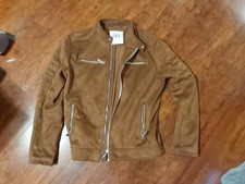 Giacca/bomber biker marrone