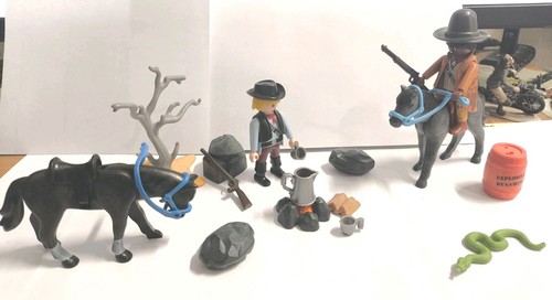Playmobil western set - set, lotto