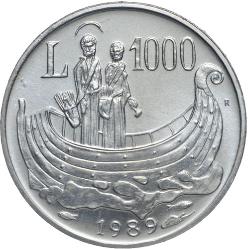 Moneta lire 1000 - 1000, s.