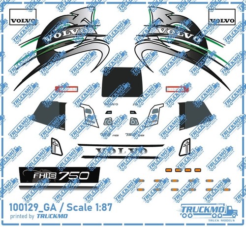 Decalcomanie truckmo volvo - decalcomanie,