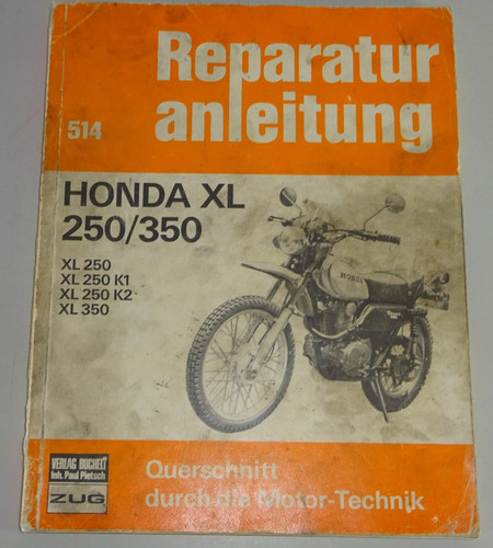 Manuale riparazione honda - manuale, xl