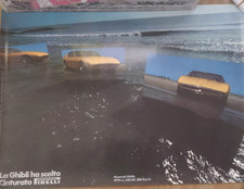 Poster Pirelli Maserati Ghibli