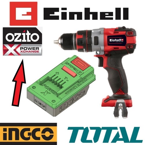 Adattatore batteria ingco - adattatore,
