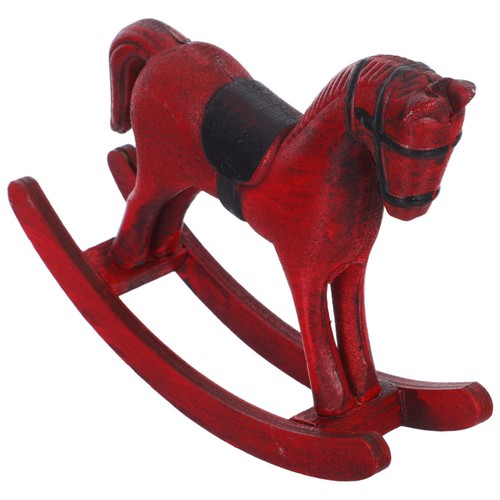 Statuina cavallo natalizio - ,