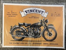 Targa in latta Vincent Serie C