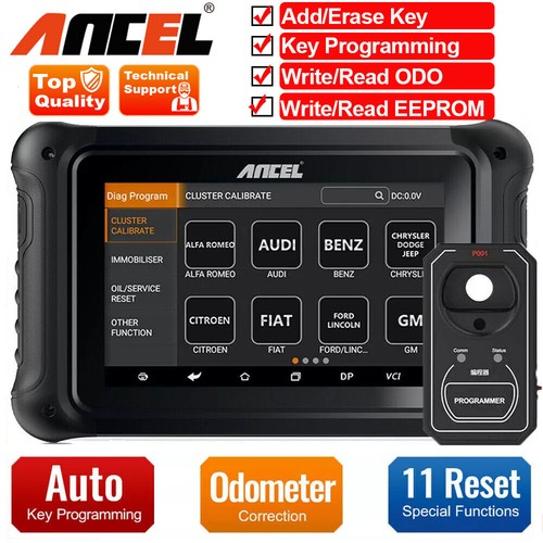 Ancel dp500 immo key - ancel, chiave