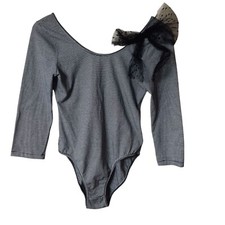 Body rosso Valentino Point D'