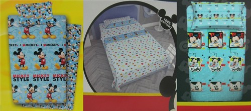 Disney lenzuola letto singolo - disney,