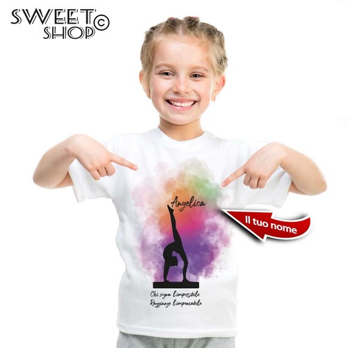 Shirt maglietta ginnastica - t-shirt,