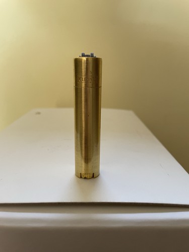 Accendino clipper metallo - accendino, oro