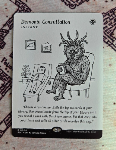 Mtg consultazione demoniaca - mtg,