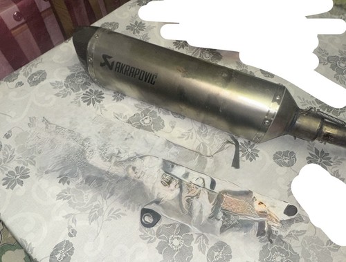 Scarico terminale akrapovic - scarico,