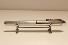 PENNA STILOGRAFICA VINTAGE SENZA MARCHIO ARGENTO STERLING 925 RILIEVO