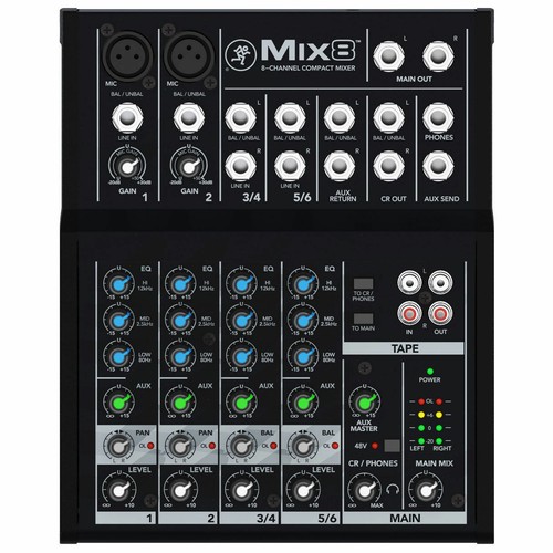 Mixer compatto canali mackie - compatto,