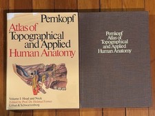 PERNKOPF Atlas Topographical and Applied Human Anatomy 2nd 1980 ALL ILLUSTRATION