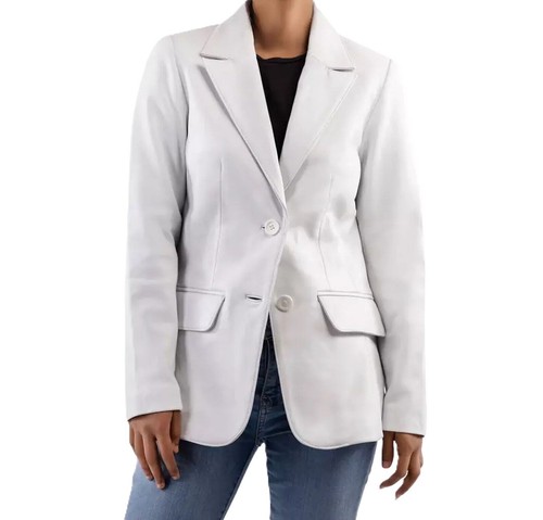 Blazer bianco donna stile - donna,
