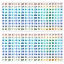 Adesivi riflettenti rotondi