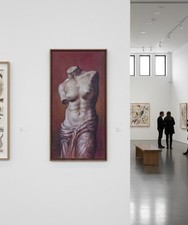 Dipinto ad olio su cartone