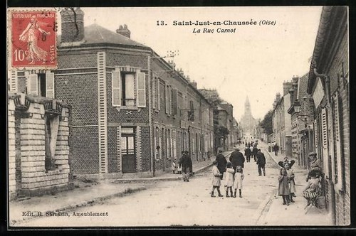 Cpa saint just chaussée - cpa, saint-just-en-chaussée