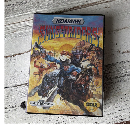 Konami sunset riders - sunset, (sega