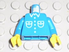 LEGO TRAIN minifig torso with