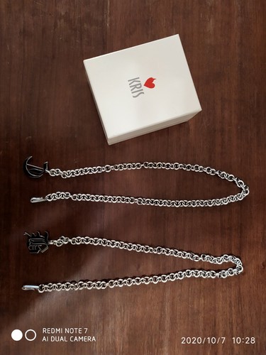 Collana kris con - kris, lettera