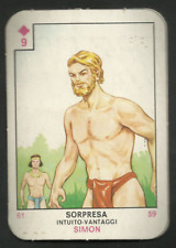 VARTAN - GADGET CARTA DA GIOCO - SIMON - SORPRESA - (1430)