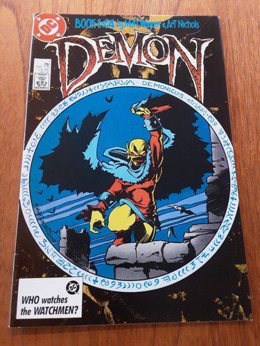 Demon 1987 comics - dc, matt