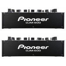 PIONEER DJM-800 / DJM-600 ADESIVO PANNELLO FRONTALE / GRAFICA / BIANCO/ARGENTO/ORO CDJ