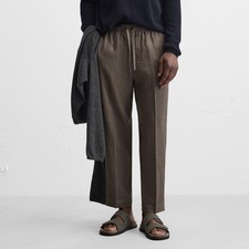 ZARA Pantalone Uomo 100% Lino
