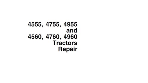 John deere 4555 - 4555, 4955