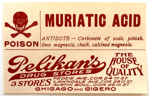 1920s pelikan drug - pelikan's,