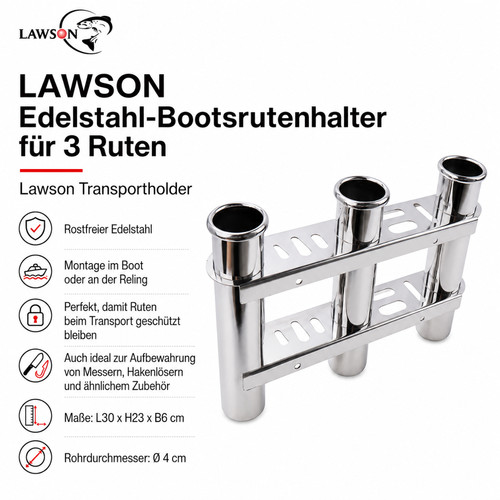 Lawson portacanne barca in - lawson,