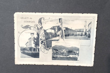 Cormons- Villa Perusini,Via Principe Umberto,Piazza XXIV maggio, Panorama. 1916.